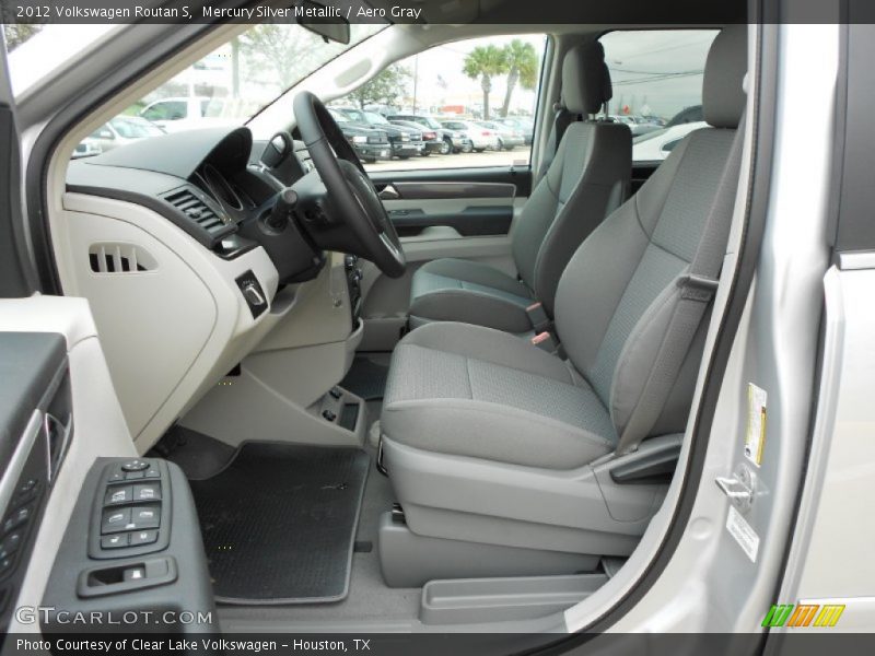  2012 Routan S Aero Gray Interior