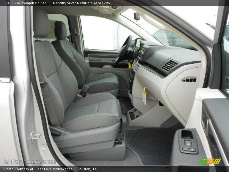 Mercury Silver Metallic / Aero Gray 2012 Volkswagen Routan S