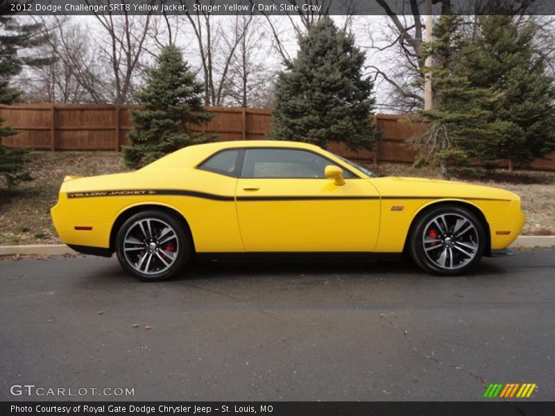  2012 Challenger SRT8 Yellow Jacket Stinger Yellow
