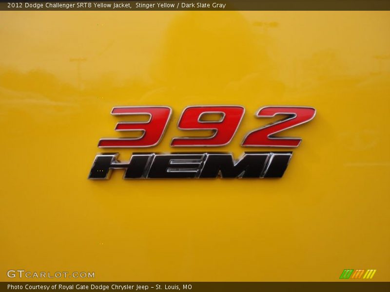  2012 Challenger SRT8 Yellow Jacket Logo