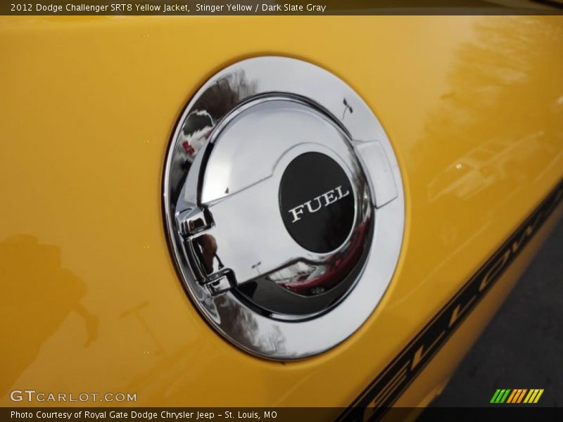 Stinger Yellow / Dark Slate Gray 2012 Dodge Challenger SRT8 Yellow Jacket
