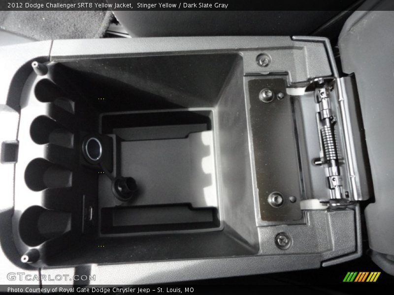 Stinger Yellow / Dark Slate Gray 2012 Dodge Challenger SRT8 Yellow Jacket