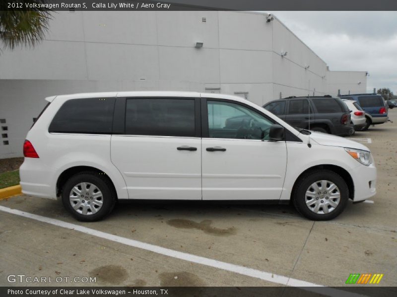  2012 Routan S Calla Lily White