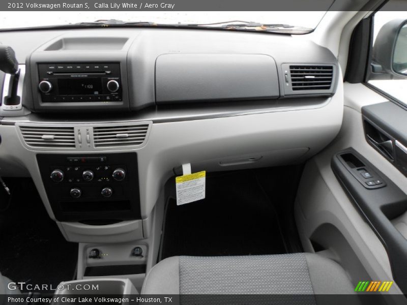 Calla Lily White / Aero Gray 2012 Volkswagen Routan S