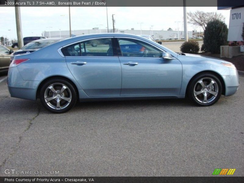  2009 TL 3.7 SH-AWD Borealis Blue Pearl