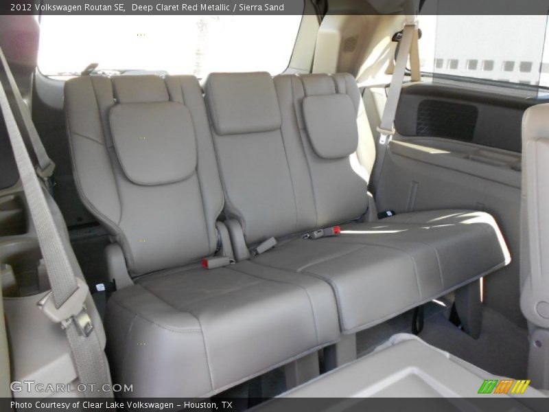 Deep Claret Red Metallic / Sierra Sand 2012 Volkswagen Routan SE