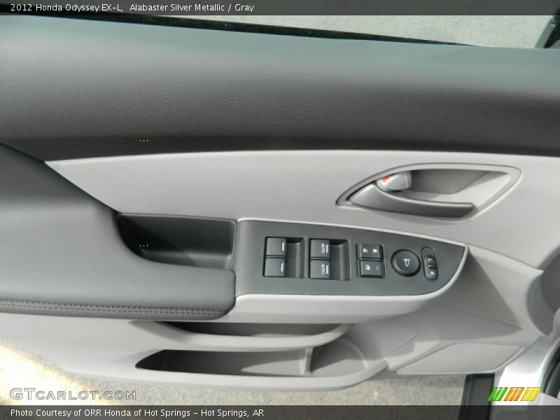 Alabaster Silver Metallic / Gray 2012 Honda Odyssey EX-L