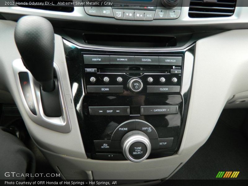 Alabaster Silver Metallic / Gray 2012 Honda Odyssey EX-L