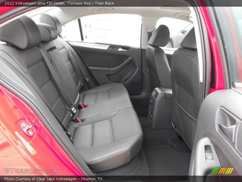 Tornado Red / Titan Black 2012 Volkswagen Jetta TDI Sedan