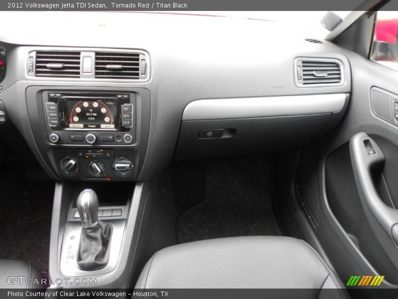 Tornado Red / Titan Black 2012 Volkswagen Jetta TDI Sedan