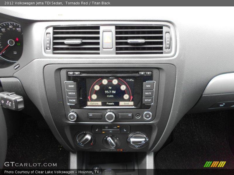 Tornado Red / Titan Black 2012 Volkswagen Jetta TDI Sedan