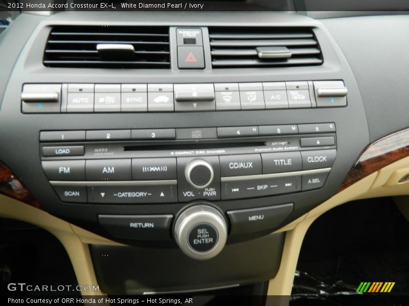Controls of 2012 Accord Crosstour EX-L