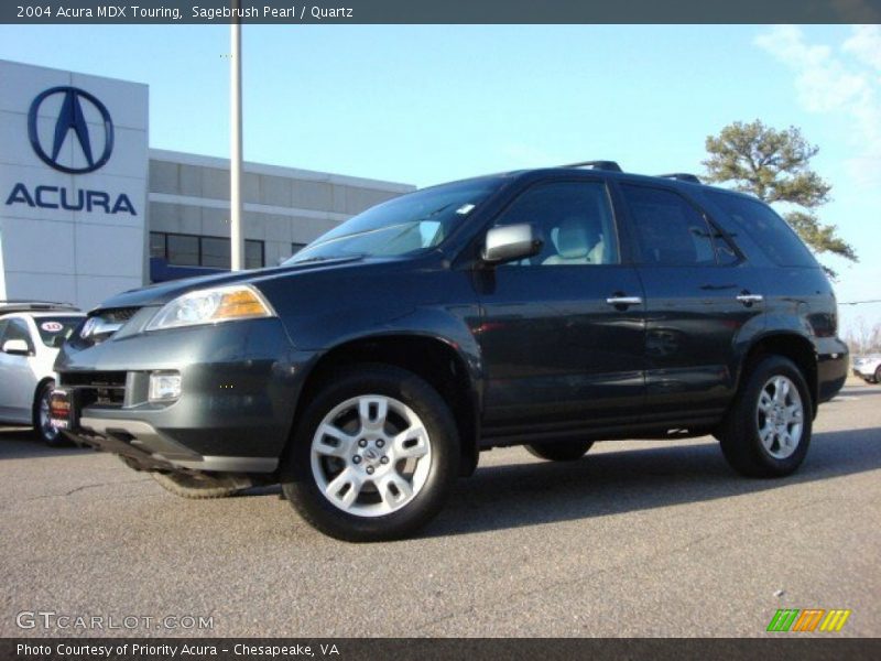Sagebrush Pearl / Quartz 2004 Acura MDX Touring