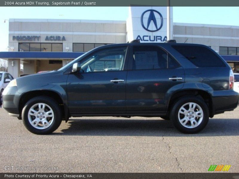Sagebrush Pearl / Quartz 2004 Acura MDX Touring