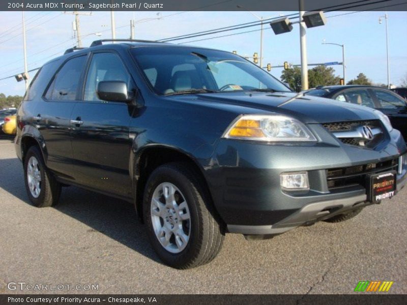 Sagebrush Pearl / Quartz 2004 Acura MDX Touring