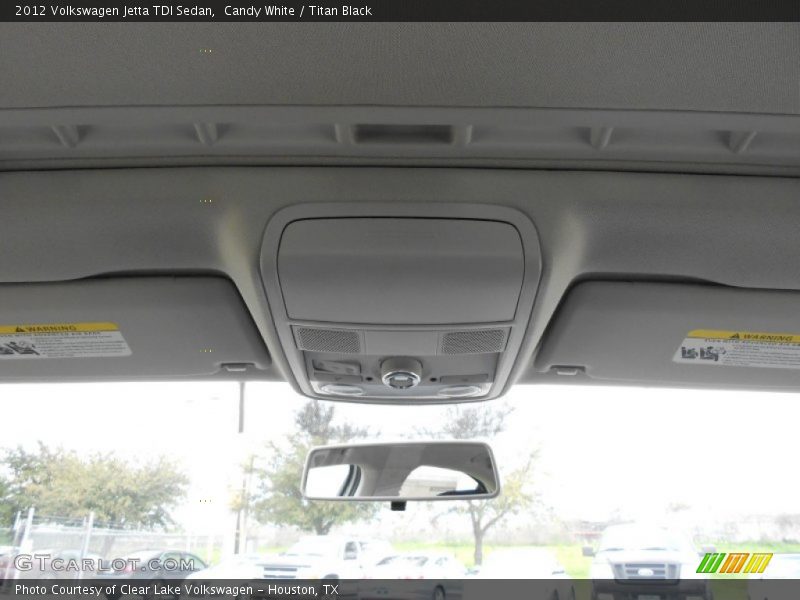 Candy White / Titan Black 2012 Volkswagen Jetta TDI Sedan