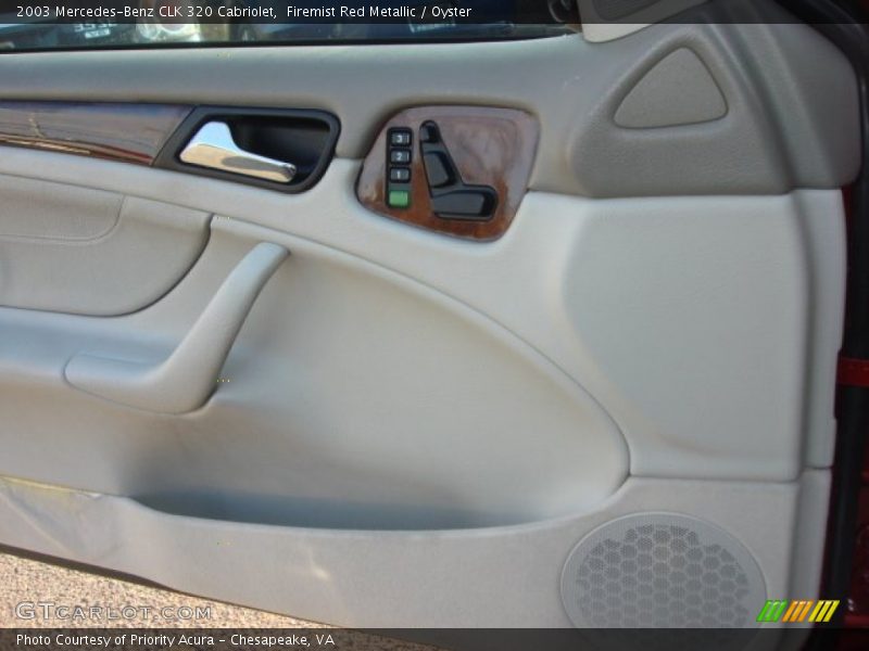 Firemist Red Metallic / Oyster 2003 Mercedes-Benz CLK 320 Cabriolet