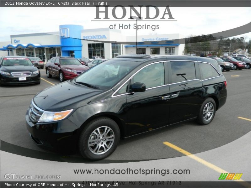 Crystal Black Pearl / Truffle 2012 Honda Odyssey EX-L