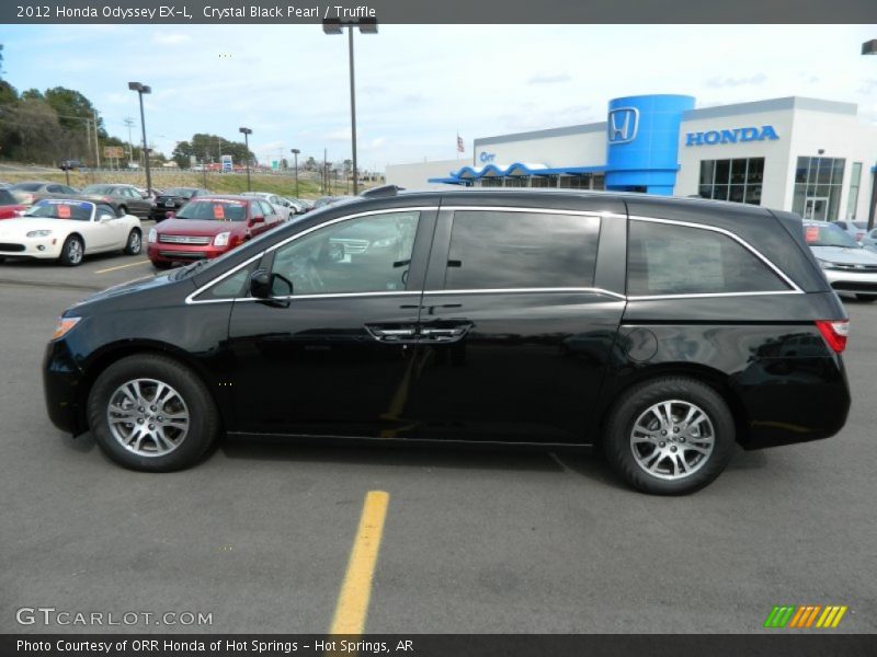 Crystal Black Pearl / Truffle 2012 Honda Odyssey EX-L