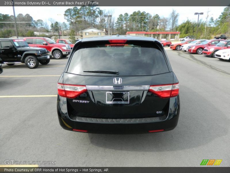 Crystal Black Pearl / Truffle 2012 Honda Odyssey EX-L