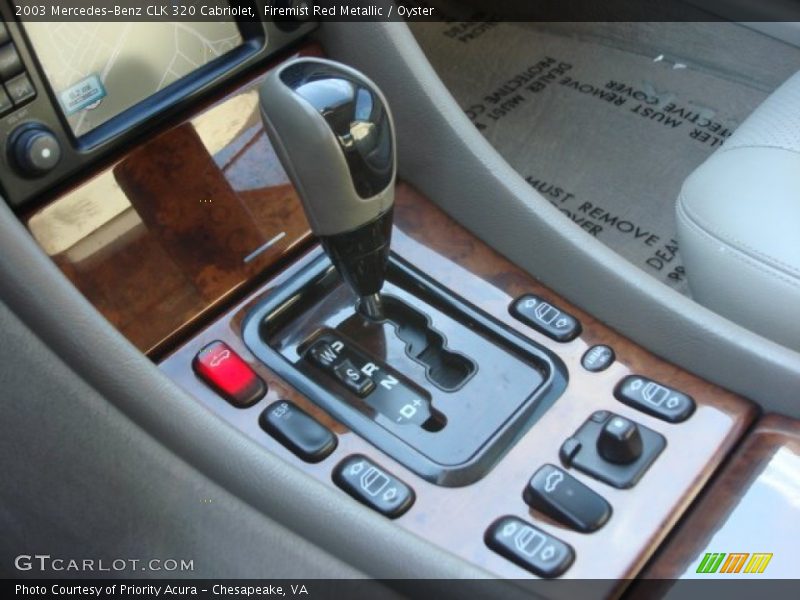 Firemist Red Metallic / Oyster 2003 Mercedes-Benz CLK 320 Cabriolet