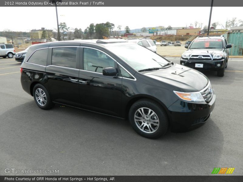 Crystal Black Pearl / Truffle 2012 Honda Odyssey EX-L