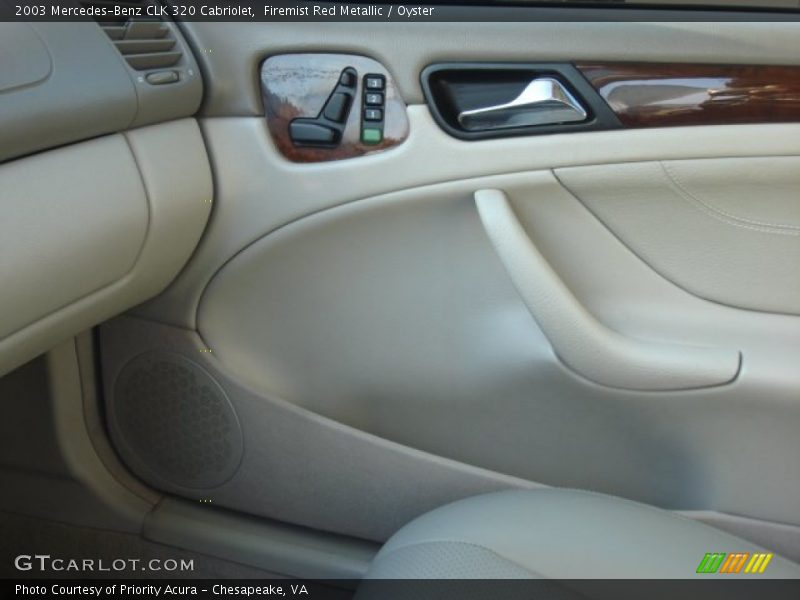 Firemist Red Metallic / Oyster 2003 Mercedes-Benz CLK 320 Cabriolet