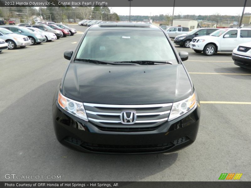 Crystal Black Pearl / Truffle 2012 Honda Odyssey EX-L