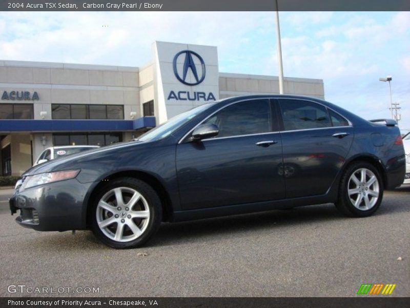 Carbon Gray Pearl / Ebony 2004 Acura TSX Sedan