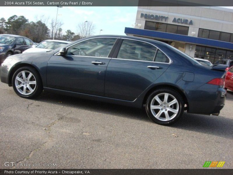 Carbon Gray Pearl / Ebony 2004 Acura TSX Sedan