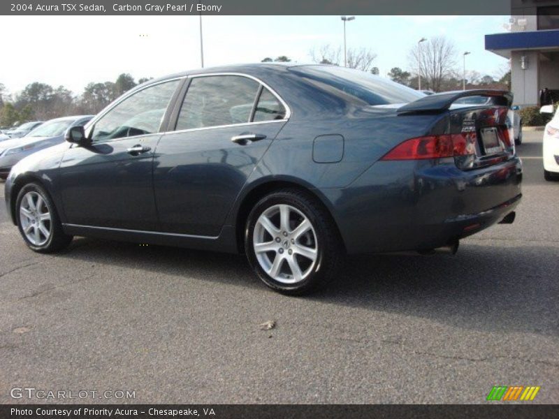 Carbon Gray Pearl / Ebony 2004 Acura TSX Sedan