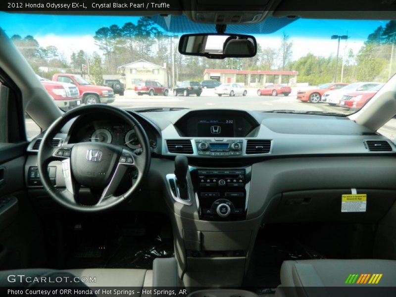 Crystal Black Pearl / Truffle 2012 Honda Odyssey EX-L