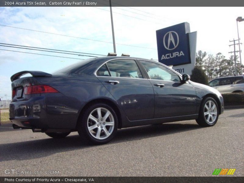 Carbon Gray Pearl / Ebony 2004 Acura TSX Sedan