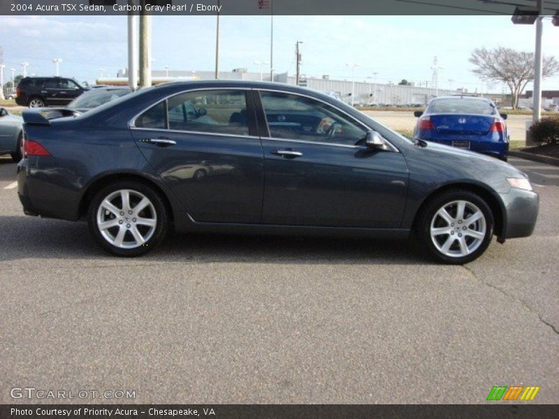 Carbon Gray Pearl / Ebony 2004 Acura TSX Sedan