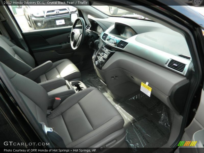Crystal Black Pearl / Truffle 2012 Honda Odyssey EX-L