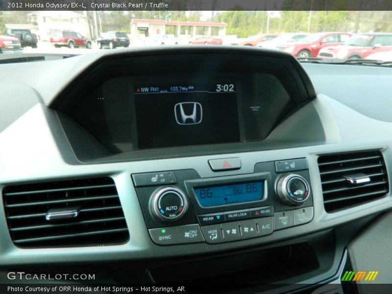 Crystal Black Pearl / Truffle 2012 Honda Odyssey EX-L