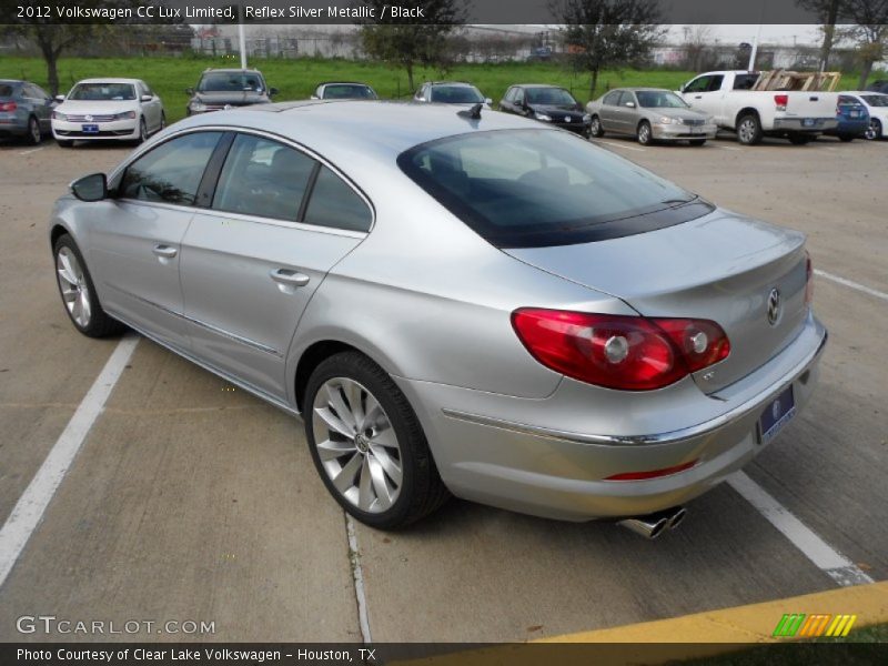 Reflex Silver Metallic / Black 2012 Volkswagen CC Lux Limited