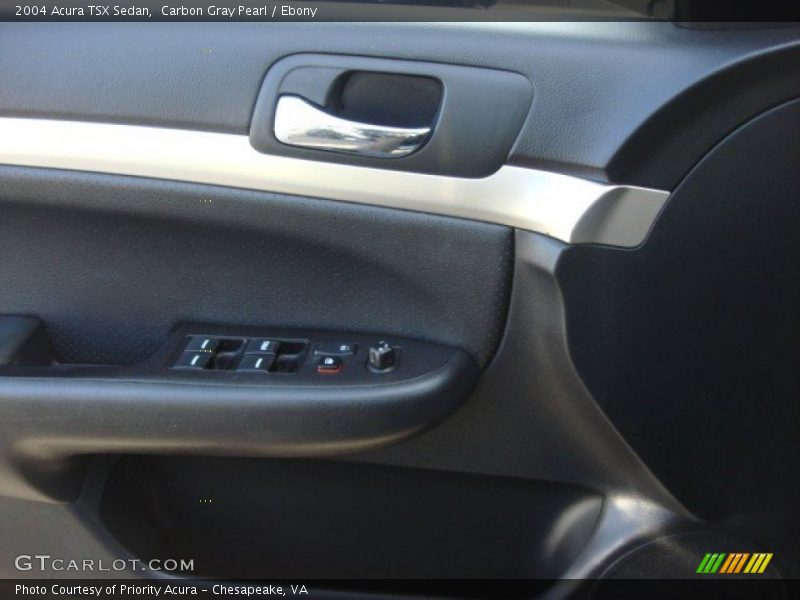 Carbon Gray Pearl / Ebony 2004 Acura TSX Sedan