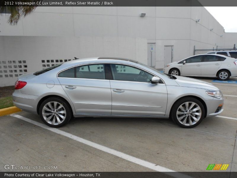 Reflex Silver Metallic / Black 2012 Volkswagen CC Lux Limited