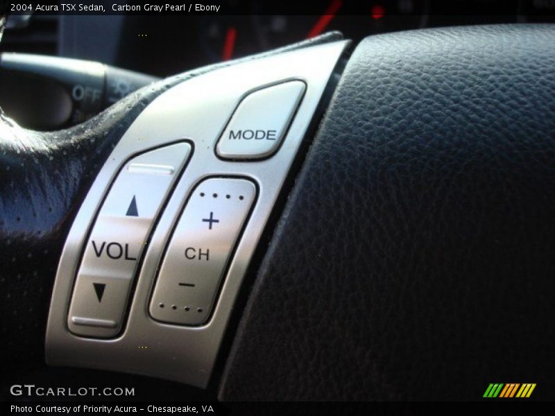 Carbon Gray Pearl / Ebony 2004 Acura TSX Sedan