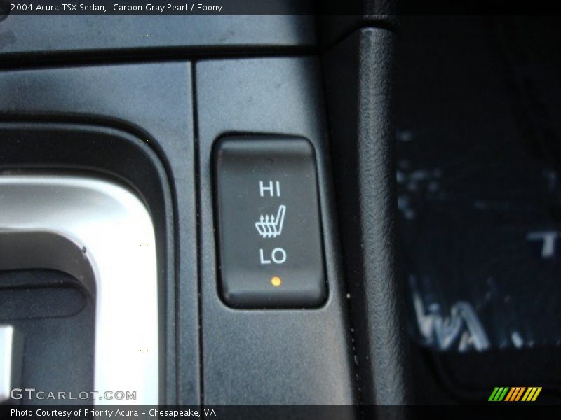 Carbon Gray Pearl / Ebony 2004 Acura TSX Sedan