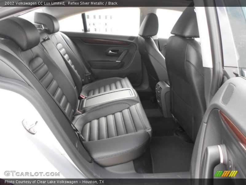 Reflex Silver Metallic / Black 2012 Volkswagen CC Lux Limited