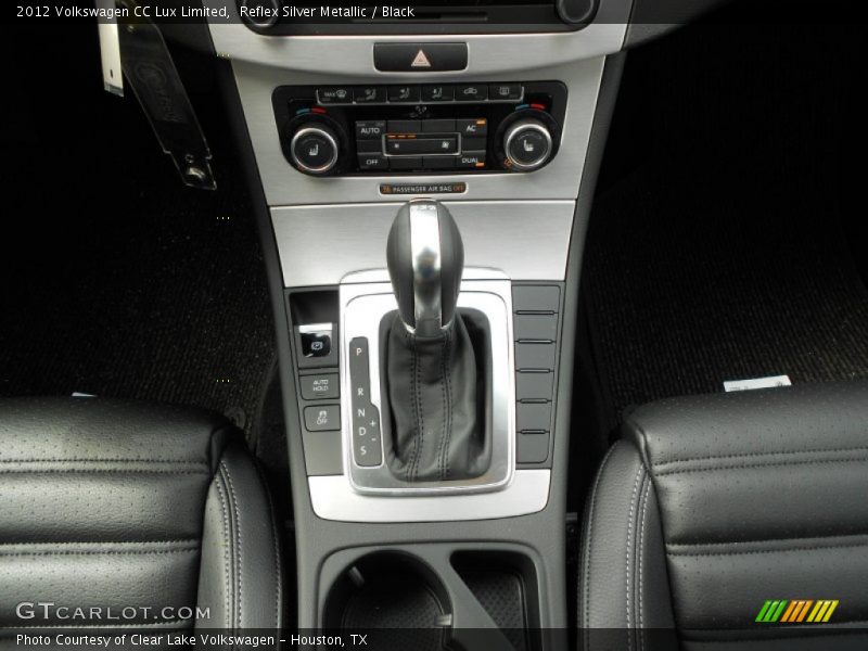 Reflex Silver Metallic / Black 2012 Volkswagen CC Lux Limited