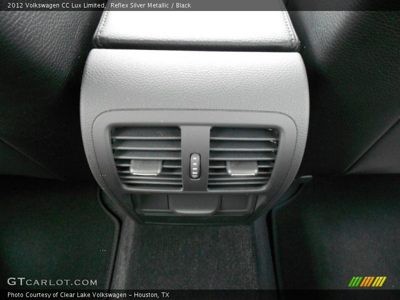 Reflex Silver Metallic / Black 2012 Volkswagen CC Lux Limited
