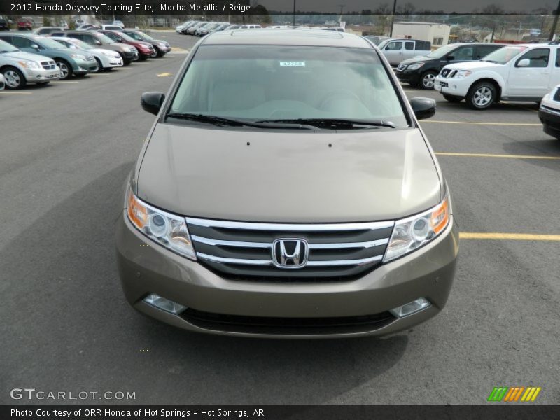 Mocha Metallic / Beige 2012 Honda Odyssey Touring Elite