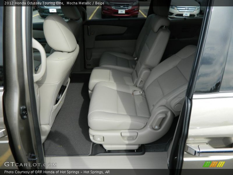 Mocha Metallic / Beige 2012 Honda Odyssey Touring Elite