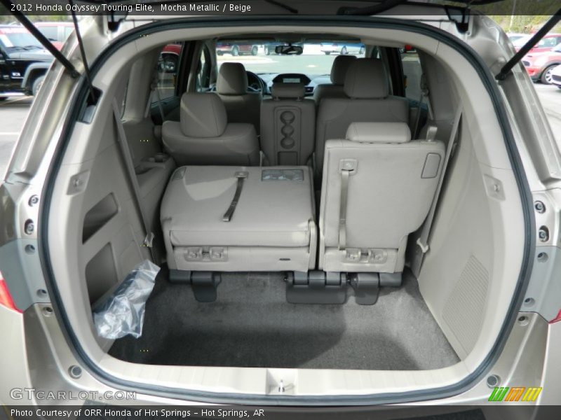 Mocha Metallic / Beige 2012 Honda Odyssey Touring Elite