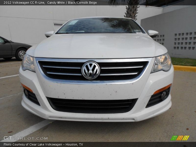 Candy White / Black/Cornsilk Beige 2012 Volkswagen CC R-Line