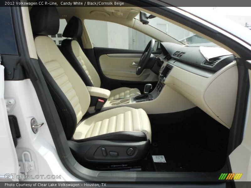  2012 CC R-Line Black/Cornsilk Beige Interior