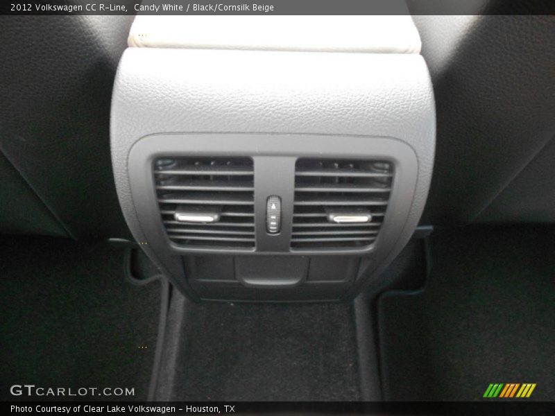Candy White / Black/Cornsilk Beige 2012 Volkswagen CC R-Line